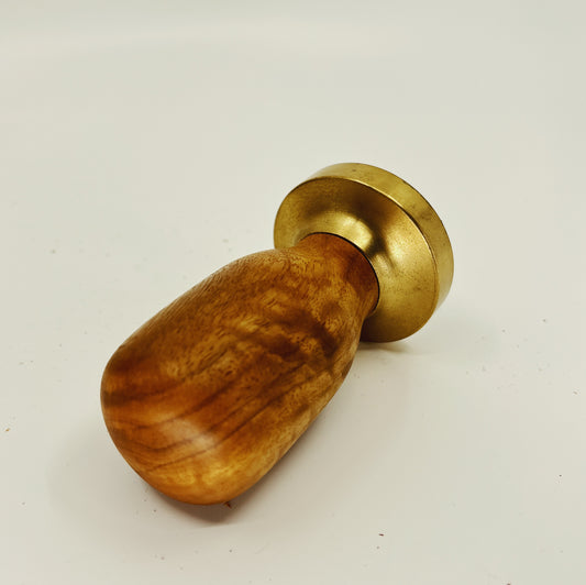 TMPR08 - 58.2mm Brass + Corymbia Espresso Tamper