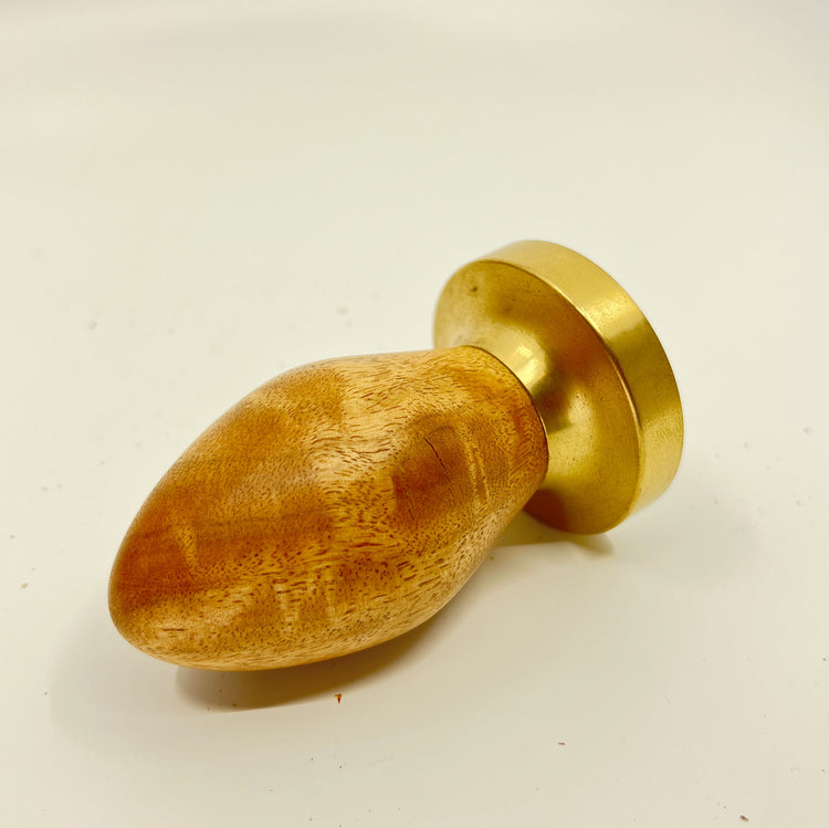 TMPR09 - 58.2mm Brass + Corymbia Espresso Tamper