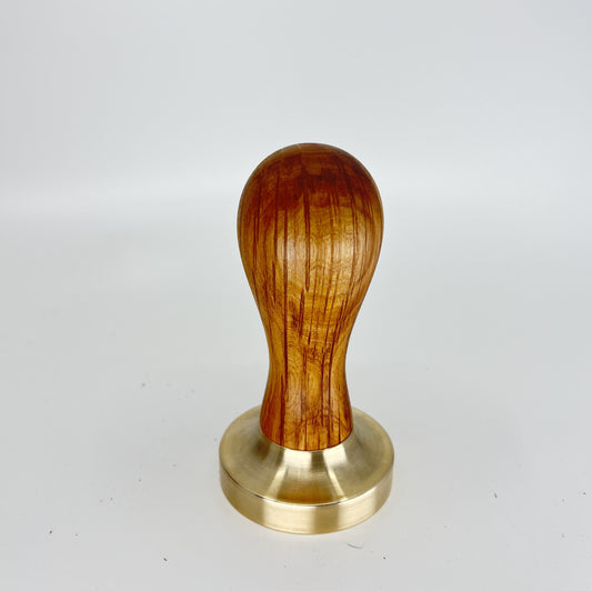 TMPR12 - 58.2mm Brass + Casurina Espresso Tamper