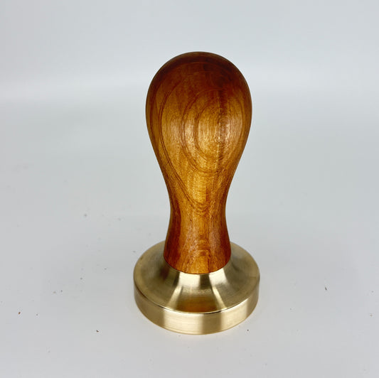 TMPR12 - 58.2mm Brass + Casurina Espresso Tamper