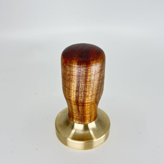 TMPR11 - 58.2mm Brass + Acacia Espresso Tamper